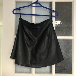 Forever 21 Faux Leather Skirt